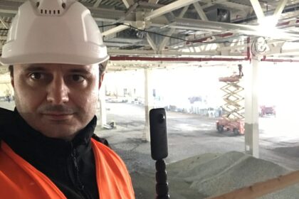 snimanje za BIM model fabrike