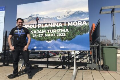 Saša Stojanović na Sajmu turizma