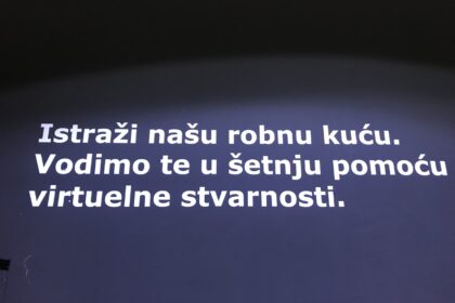 Istraži robnu kuću pomoću virtuelne stvarnosti