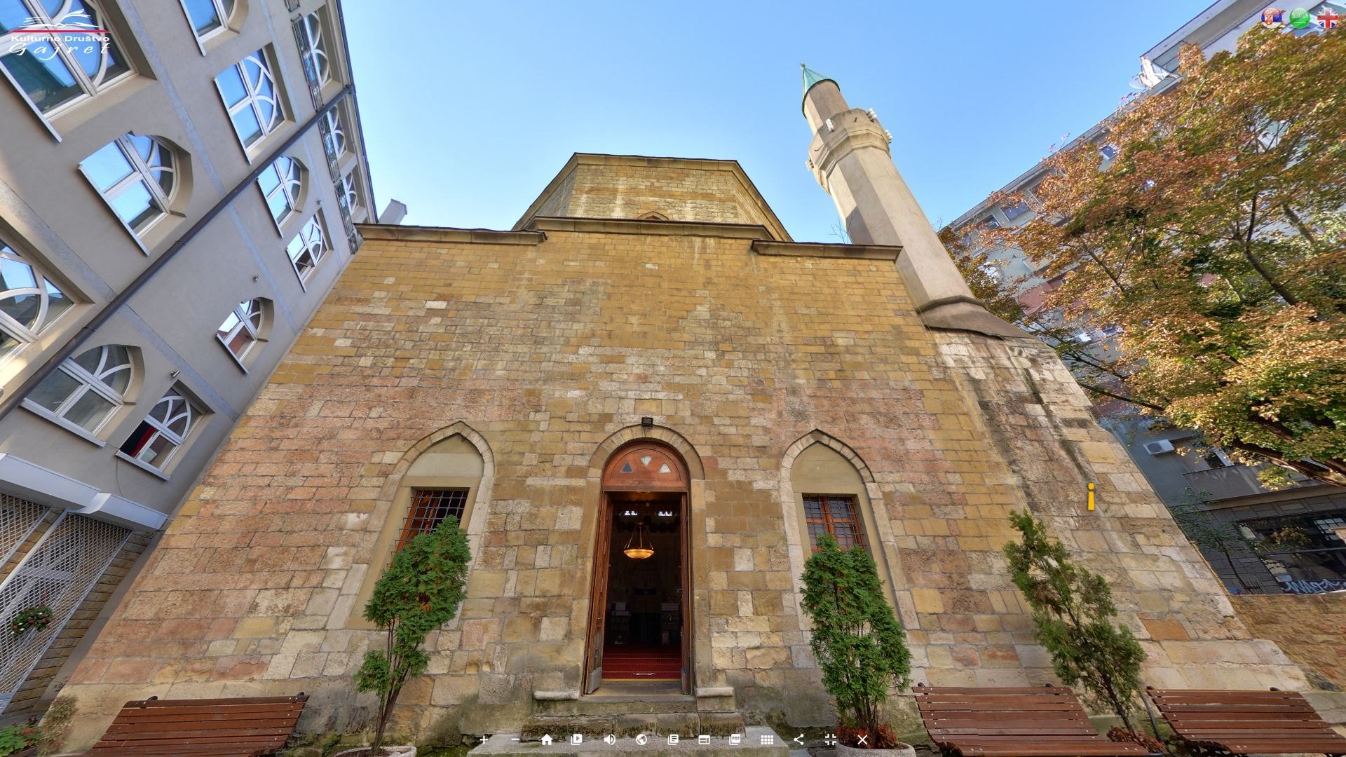 bajrakli džamija virtuelna tura bajrakli džamija virtuelna tura