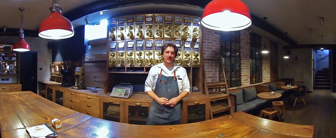virtuelni vodic u Coffe Factory